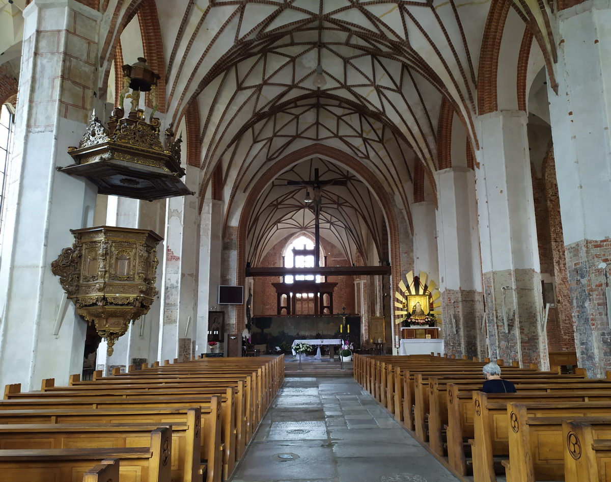 Wnętrze kościoła św. Katarzyny