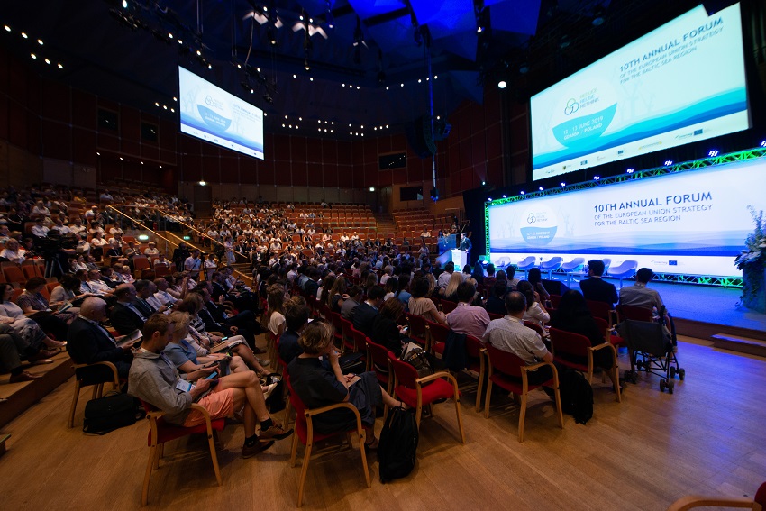 10th Annual Forum of EUSBSR in Gdańsk