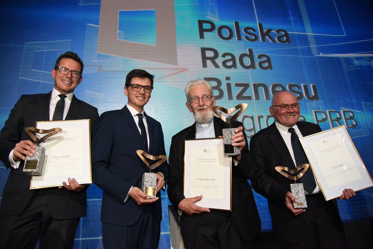 Nagroda Polskiej Rady Biznesu dla firmy z Pomorskiego. Przedsiębiorca, który jest wzorem dla innych