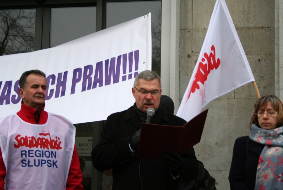 Kolejny protest pracowników Opery Bałtyckiej. Cały czas domagają się ustąpienia dyrektora instytucji