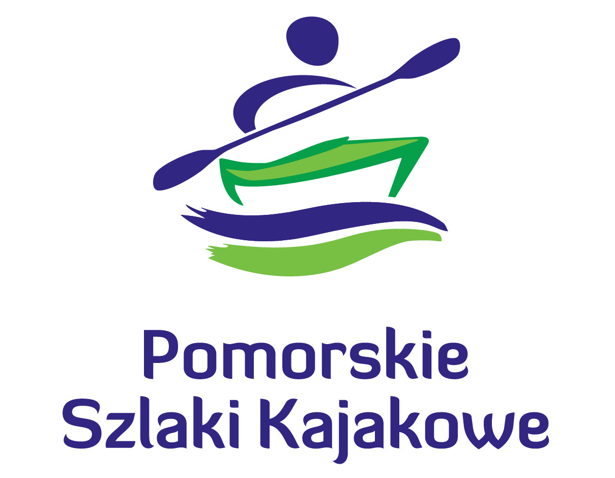 Logo projektu "Kajakiem przez Pomorze"