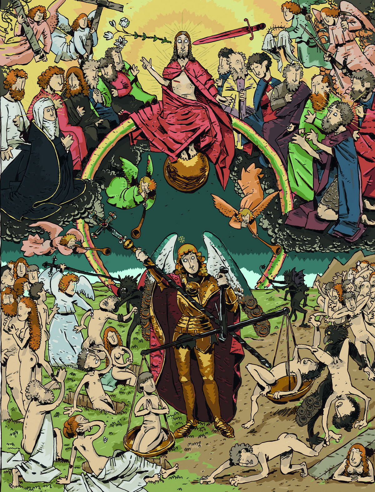 Legendy o świętych, biografia Hansa Memlinga i „Sąd Ostateczny” w formie… komiksu