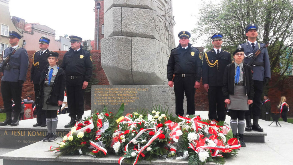 Uroczystość z okazji 72. rocznicy zakończenia II wojny światowej