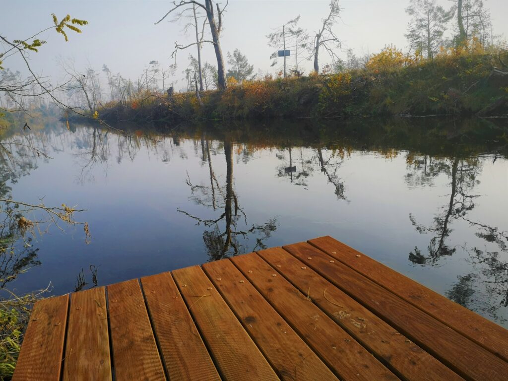 Przystań kajakowa w Konigorcie