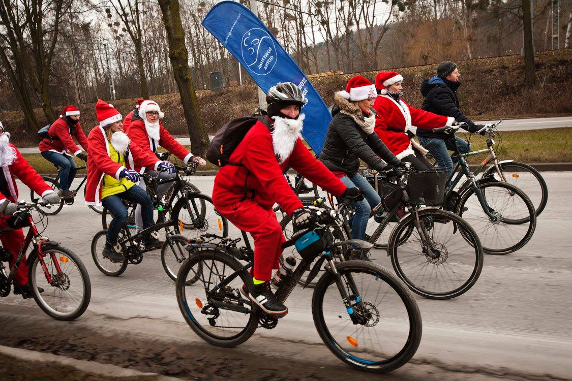 Niezwykła parada w Trójmieście. Mikołaje na rowerach będą wspierać Wielką Orkiestrę Świątecznej Pomocy