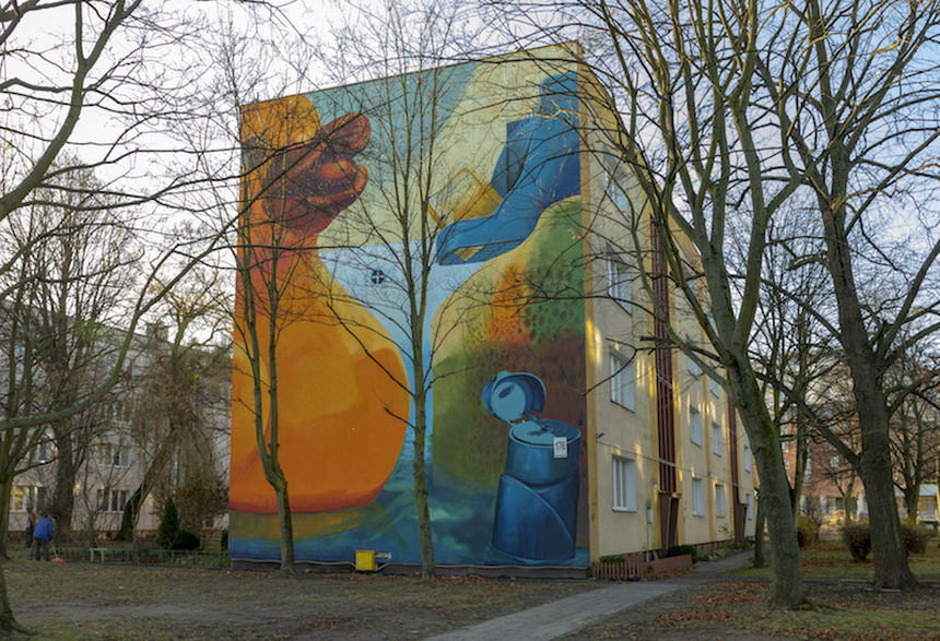 Marynistyczne murale w Gdańsku. Port Wrzeszcz już gotowy