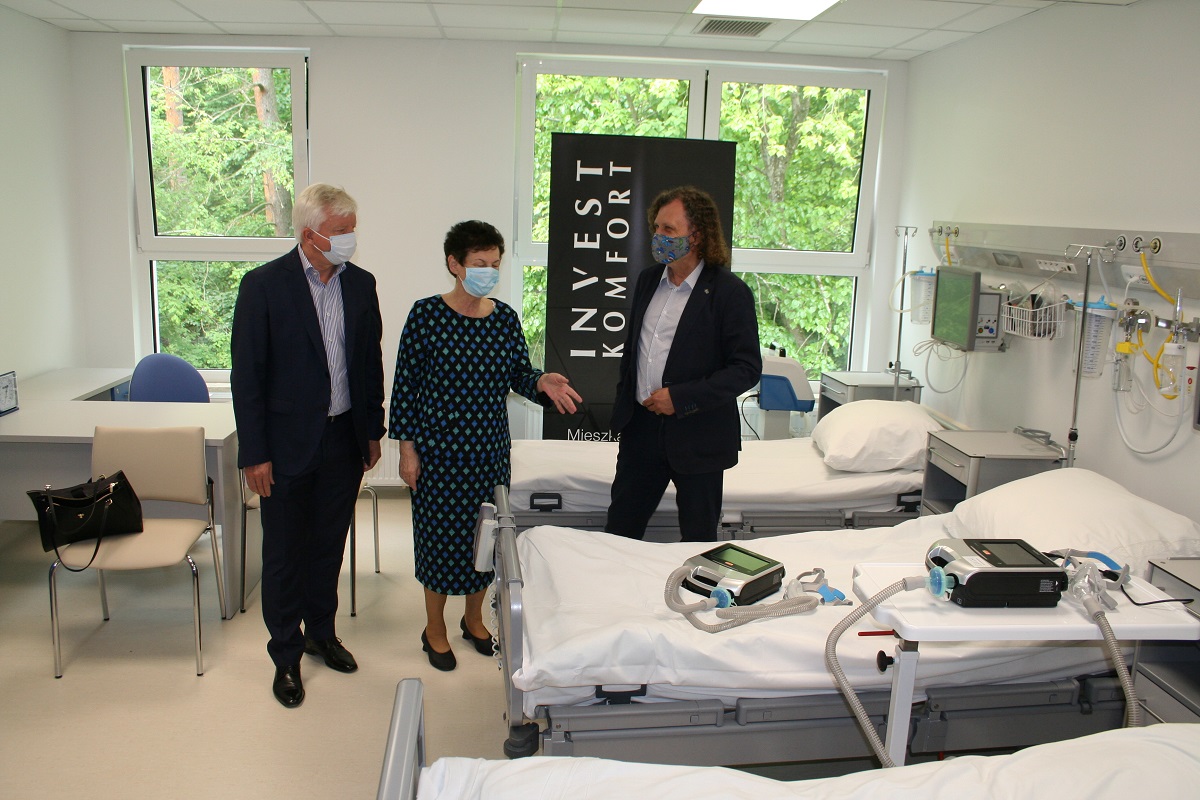 Nowy respirator trafił do Pomorskiego Centrum Reumatologicznego w Sopocie