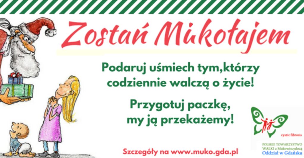 Zostań Mikołajem – podaruj uśmiech tym, którzy codziennie walczą o życie