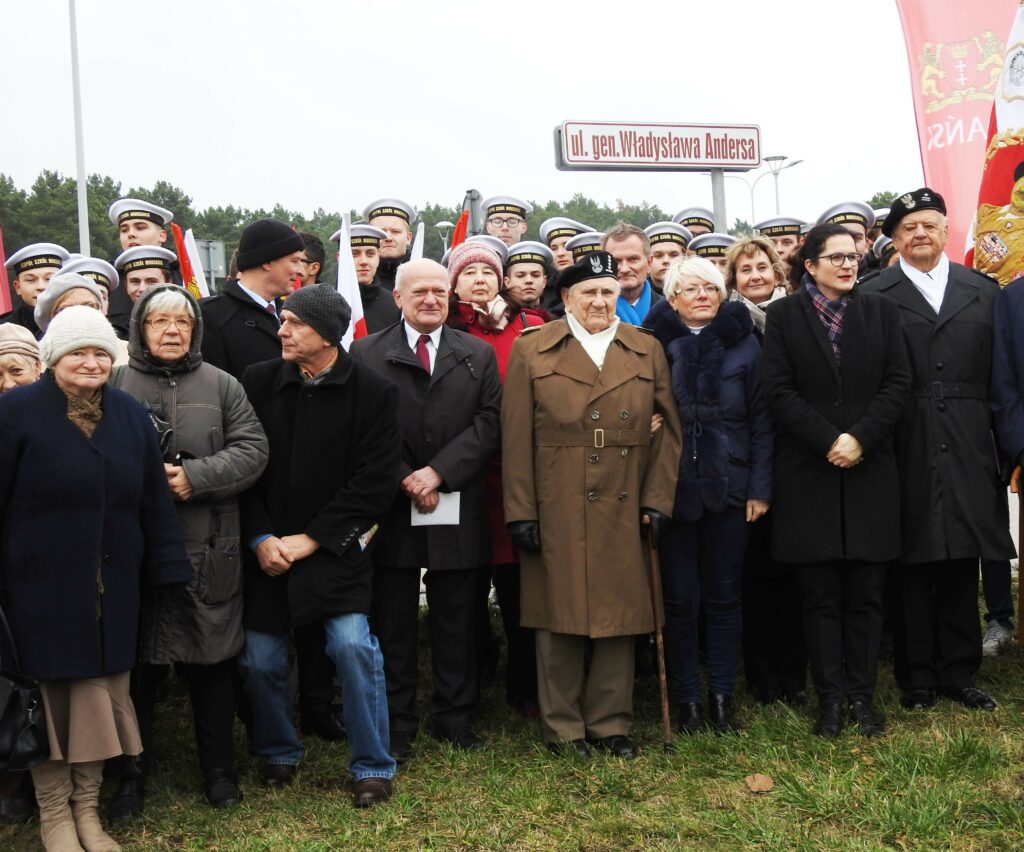 Generał Władysław Anders patronem ulicy w Gdańsku ! Uroczystość z okazji nadania nazwy [RELACJA]