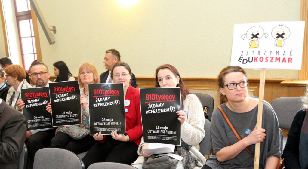 Pomorska Rada Oświatowa za pilnym przeprowadzeniem referendum w sprawie reformy edukacji