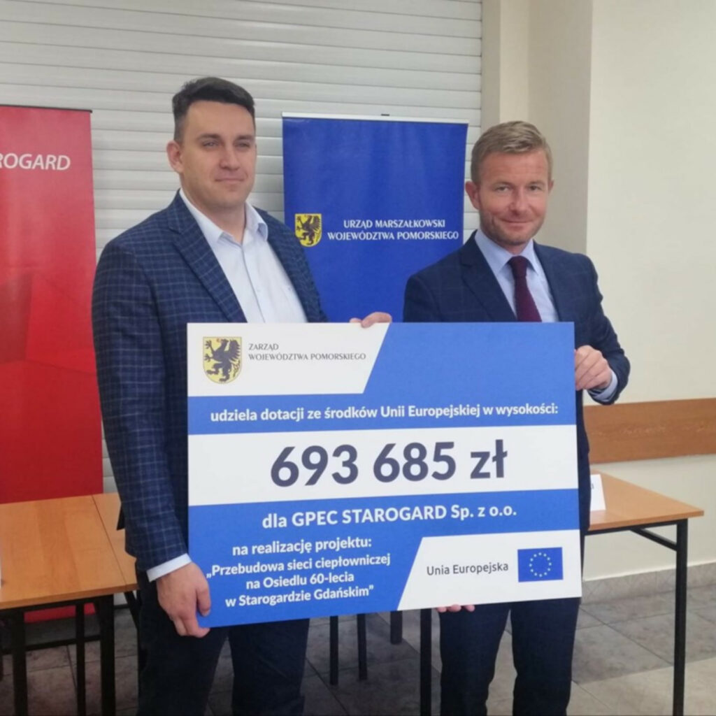 Ogrzewanie w Starogardzie Gdańskim będzie bardziej eko. Unijne dofinansowanie modernizacji sieci