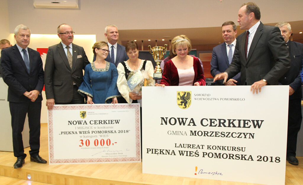 Nowa Cerkiew najpiękniejszą wsią w województwie pomorskim. Nagrody i wyróżnienia w konkursie Piękna Wieś Pomorska 2018