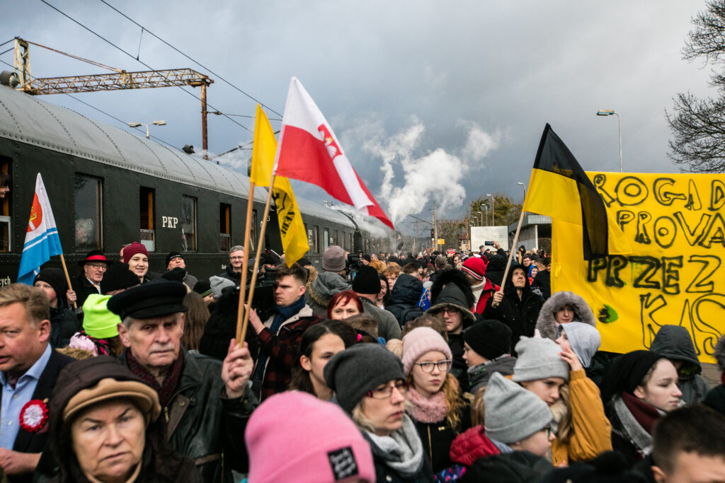 Pociąg z generałem Hallerem dojechał do Pucka. Relacja z podróży i przemarszu