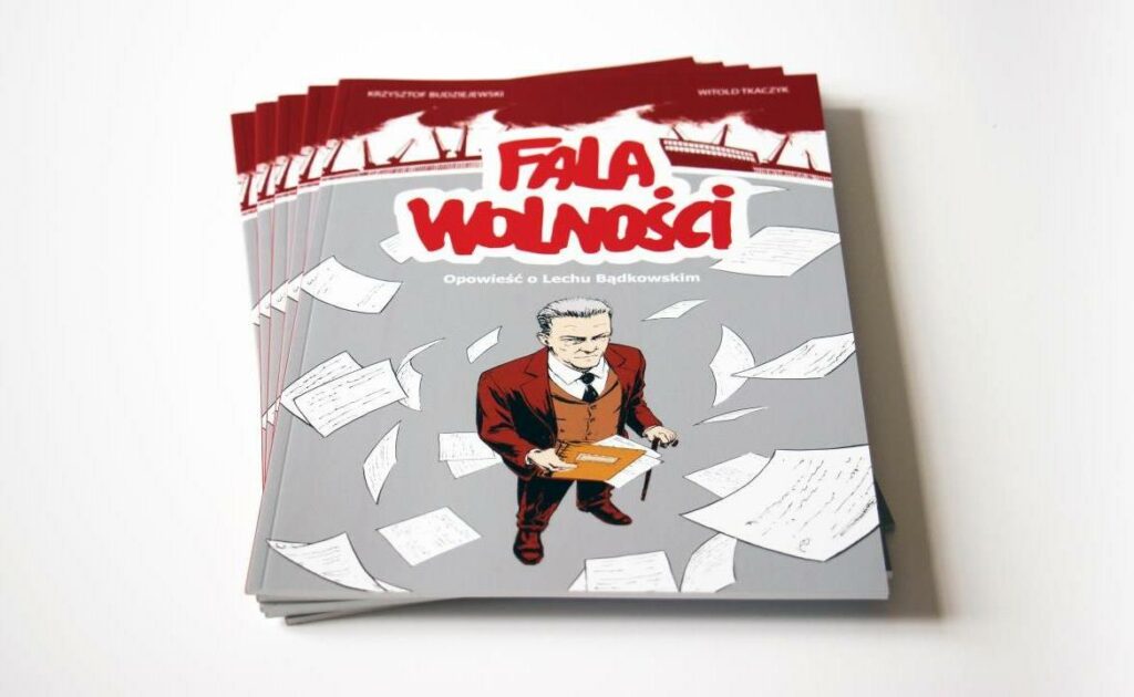 Komiksowa „Fala Wolności”. Niezwykła opowieść o Lechu Bądkowskim