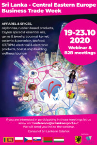 Plakat E-Business Trade Week 2020