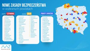 Lista powiatów z obostrzeniami_grafika