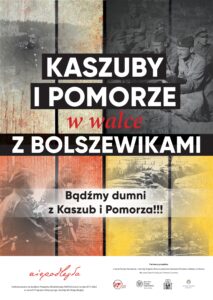 Plakat Kaszuby i Pomorze w walce z bolszewikami