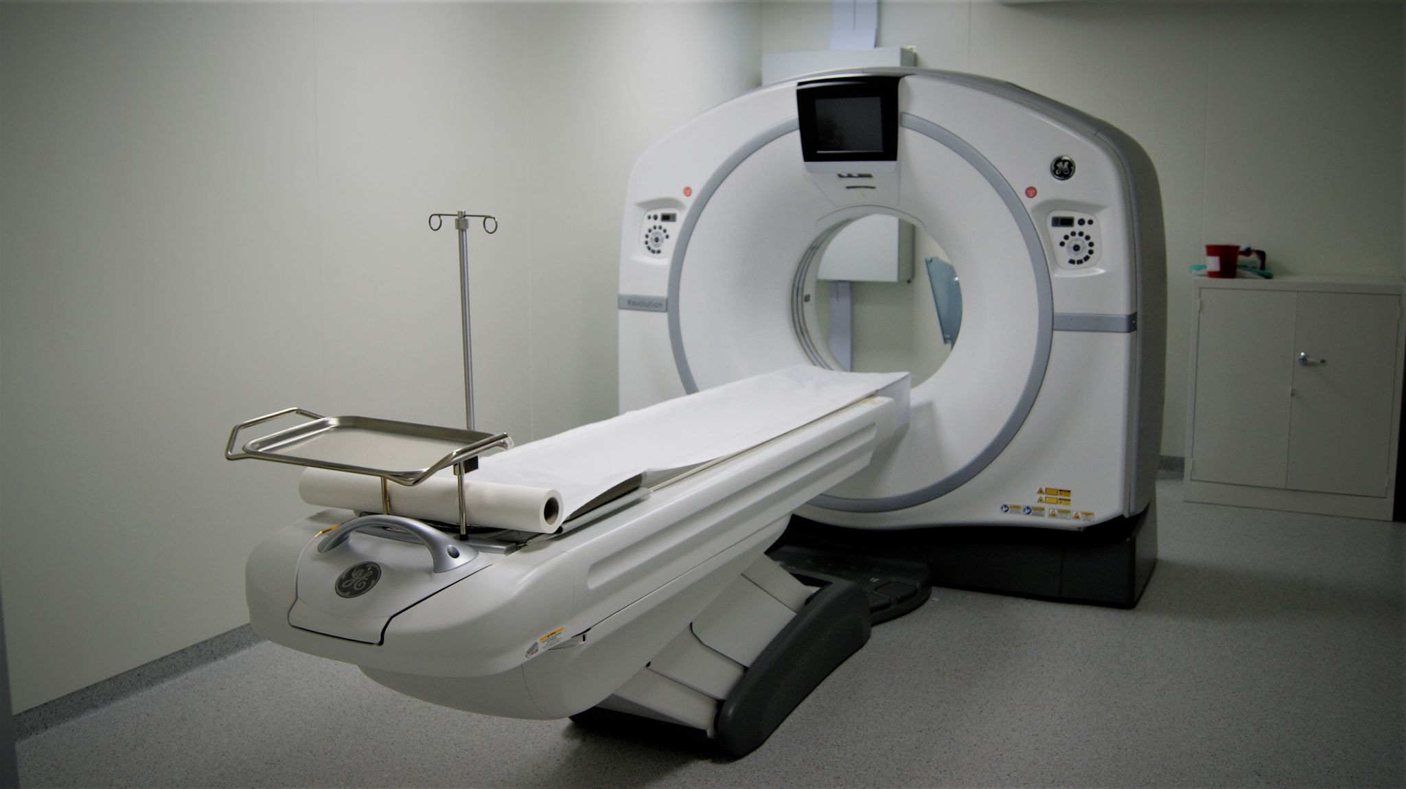 Tomograf komputerowy w szpitalu w Kościerzynie