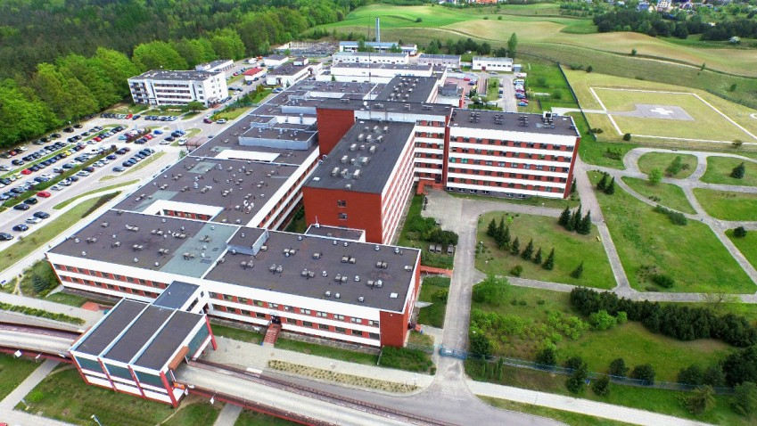 Budynek Szpitala Specjalistycznego w Kościerzynie. Fot. materiał prasowy szpitala