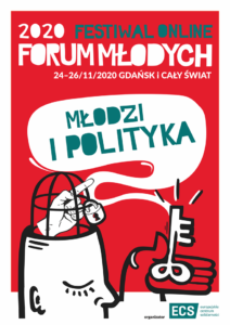 Plakat Forum Młodych 2020