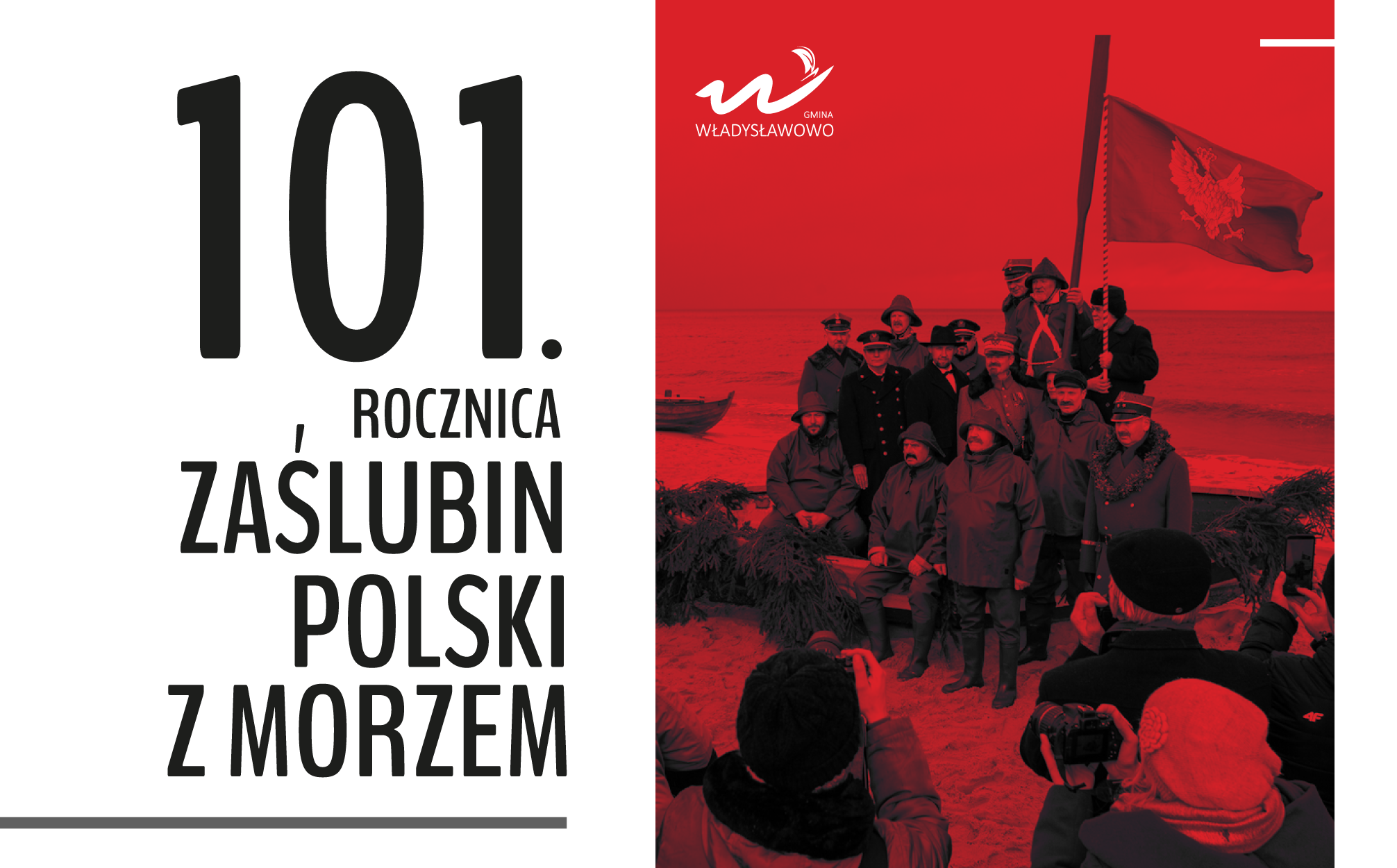 101. rocznica Zaślubin Polski z Morzem banner
