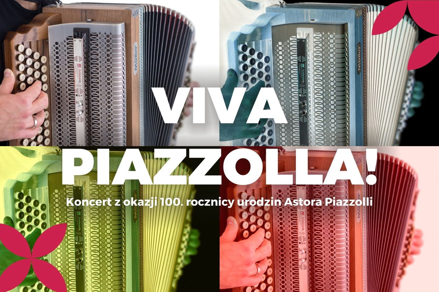 Viva Piazzolla, plakat. Fot. mat. prasowe NCK
