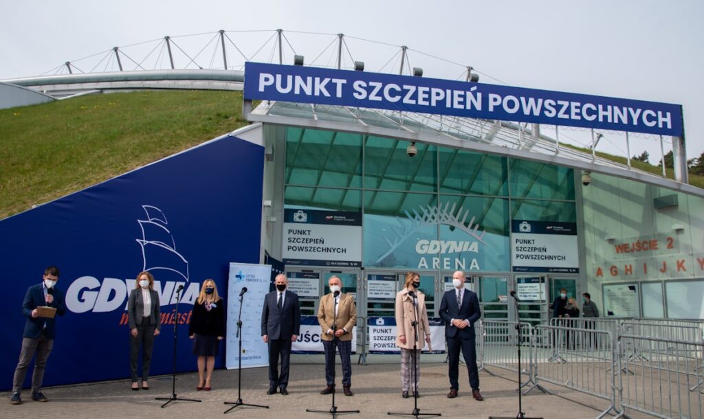 Gdynia Arena. Kolejny na Pomorzu punkt szczepień powszechnych już otwarty