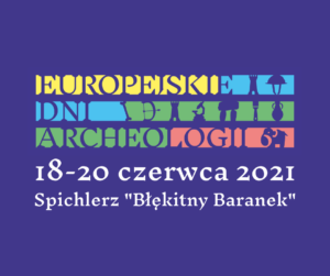 Baner Europejskich Dni Archeologii 2021
