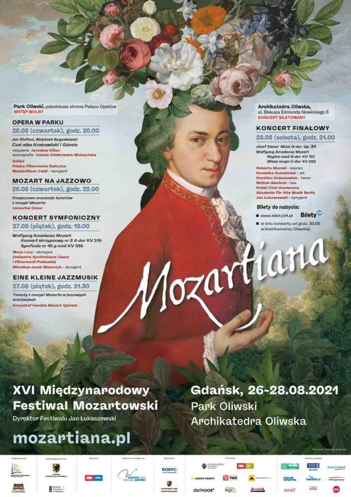 Mozartiana, plakat. Fot. mat. prasowe festiwalu