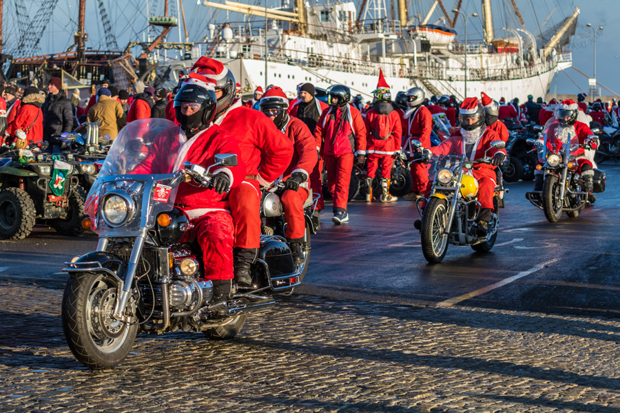 Mikołaje na motocyklach przejechały ulicami Trójmiasta. Na obiady dla dzieci zebrano ponad 87 tys. złotych