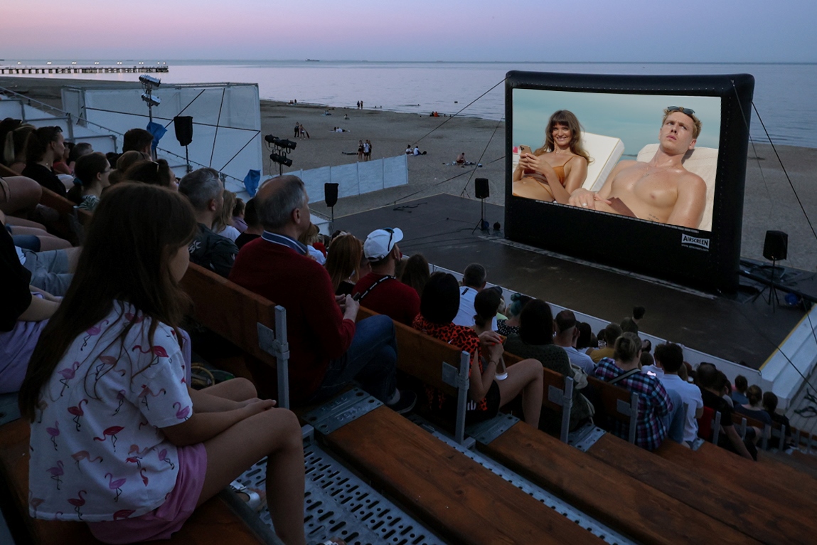 Kino plenerowe z widokiem na morze. Rusza kolejna edycja Kina Letniego w Orłowie