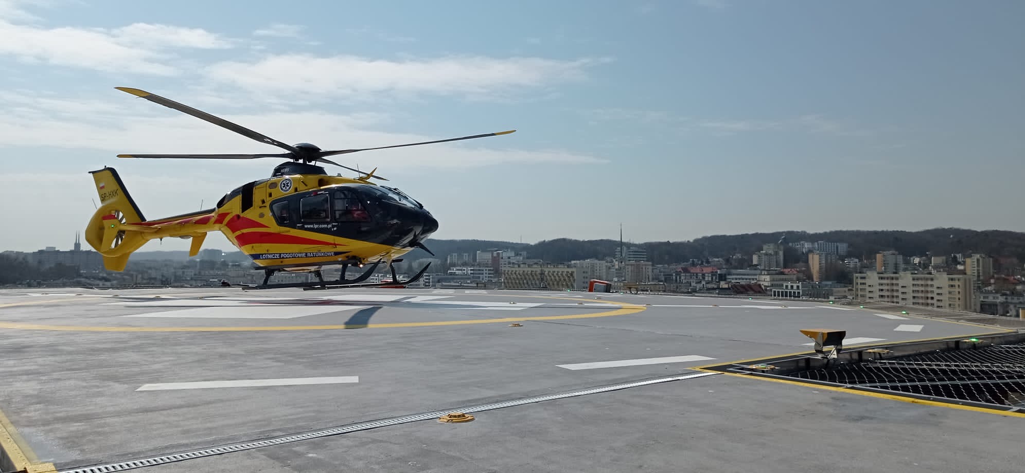 Gdynia. Lądowisko przy szpitalu czeka na pierwsze helikoptery ratunkowe