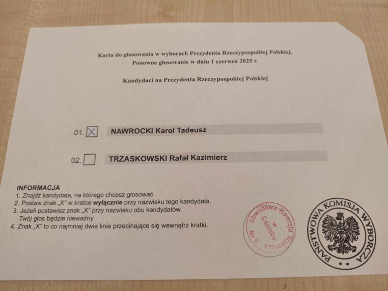 Polacy wybrali. Karol Nawrocki wygrał wybory prezydenckie