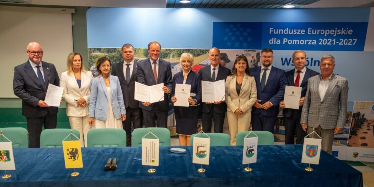 Ponad 37 mln zł na dziewięć ważnych projektów. Unijne wsparcie dla Kościerzyny i okolic