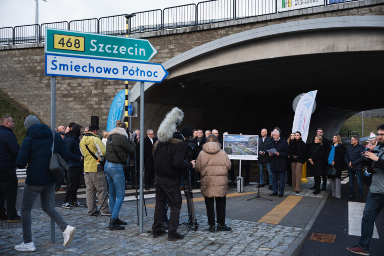 Ta inwestycja ułatwi życie mieszkańcom Wejherowa. Węzeł Zryw otwarty!