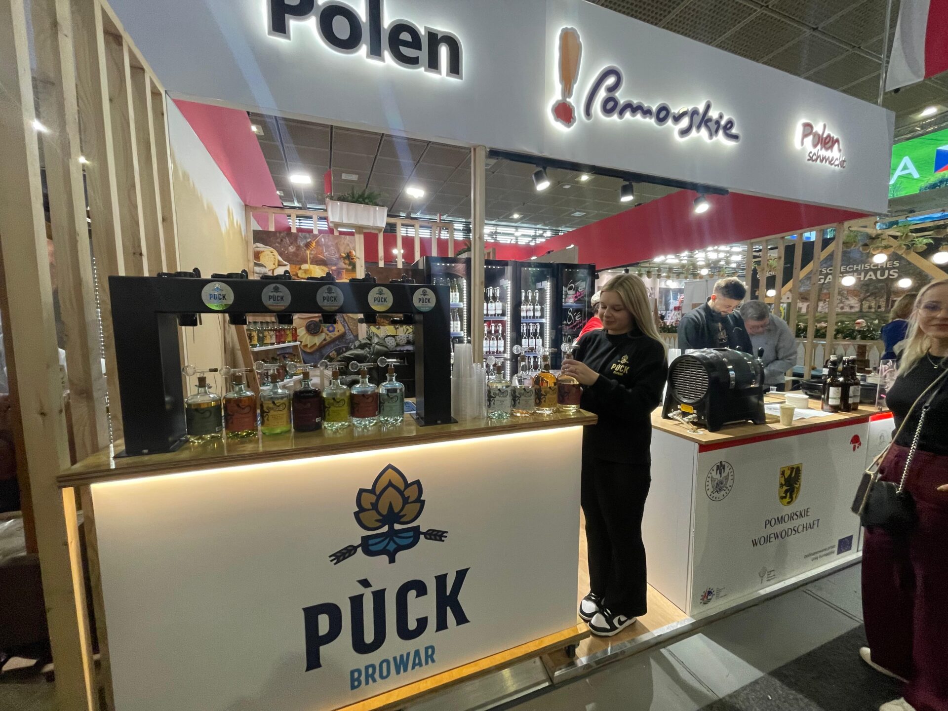 Stoisko województwa pomorskiego na targach Grüne Woche