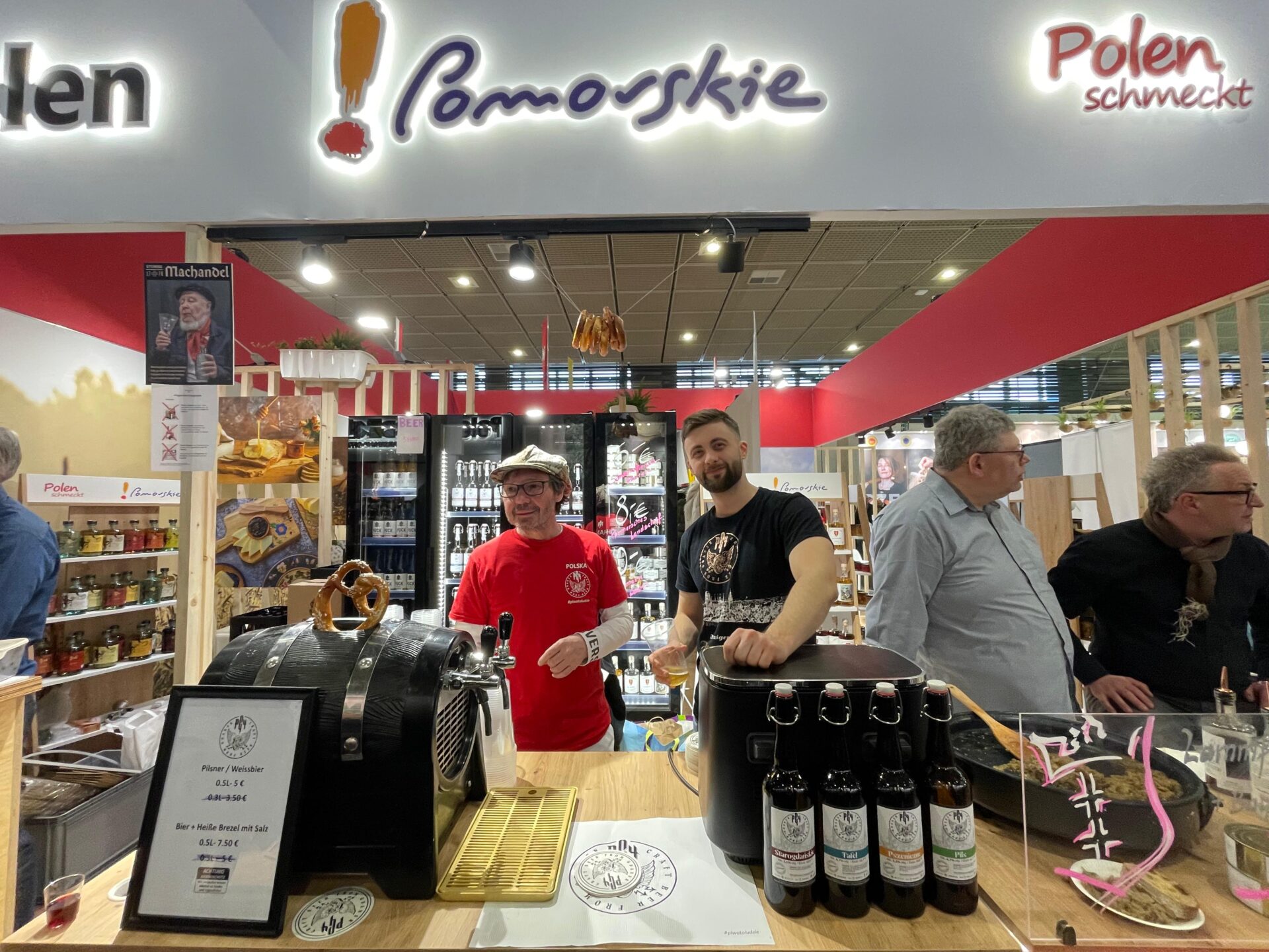 Stoisko województwa pomorskiego na targach Grüne Woche