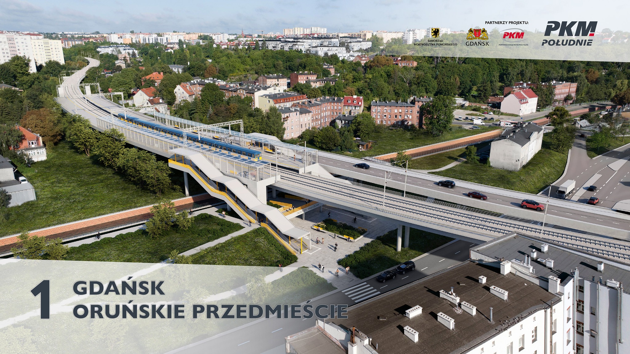 PKM Południe. Gdańsk projektuje przyszłość części dzielnic od nowa