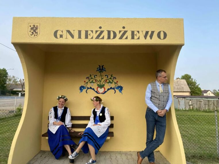 Projekt sołectwa Gnieżdżewo. Fot. mat. UMWP