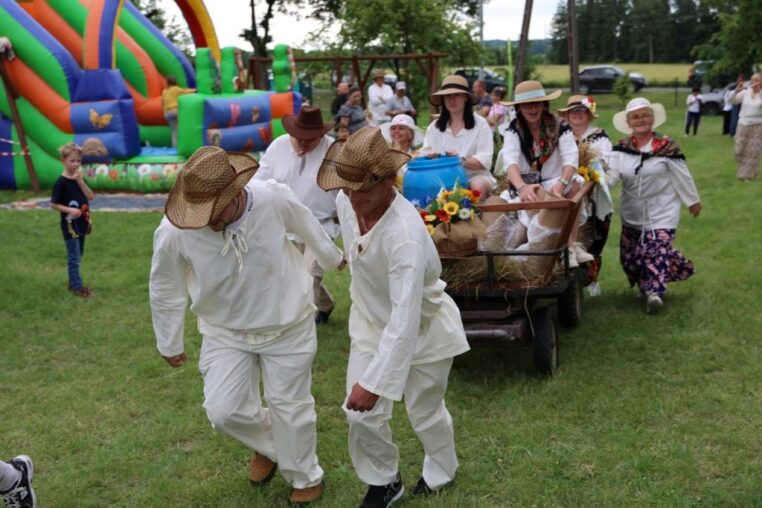 Zdobywca drugiego miejsca - Sianokosy w Ankamatach.
