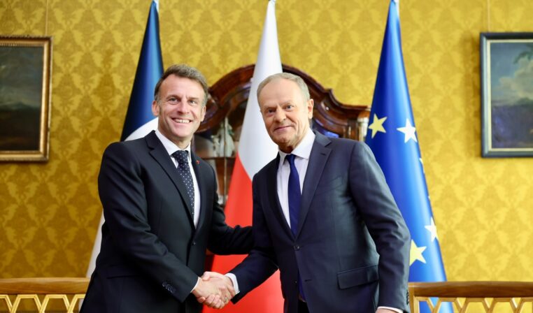 Prezydent Francji w Gdańsku. Bezpieczeństwo i energia w centrum rozmów