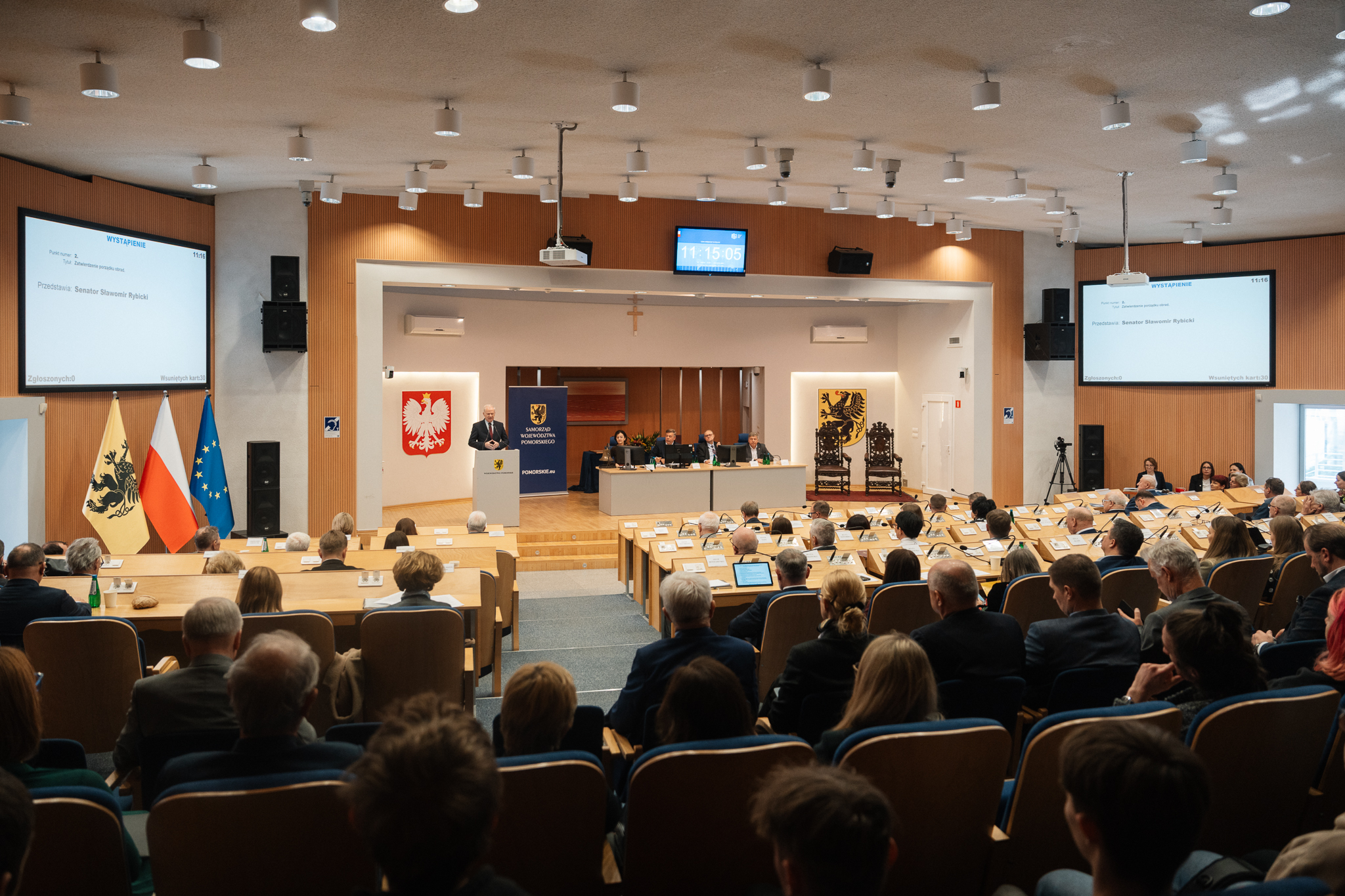 XXV sesja Sejmiku Województwa Pomorskiego [TRANSMISJA OD GODZ. 11.00]