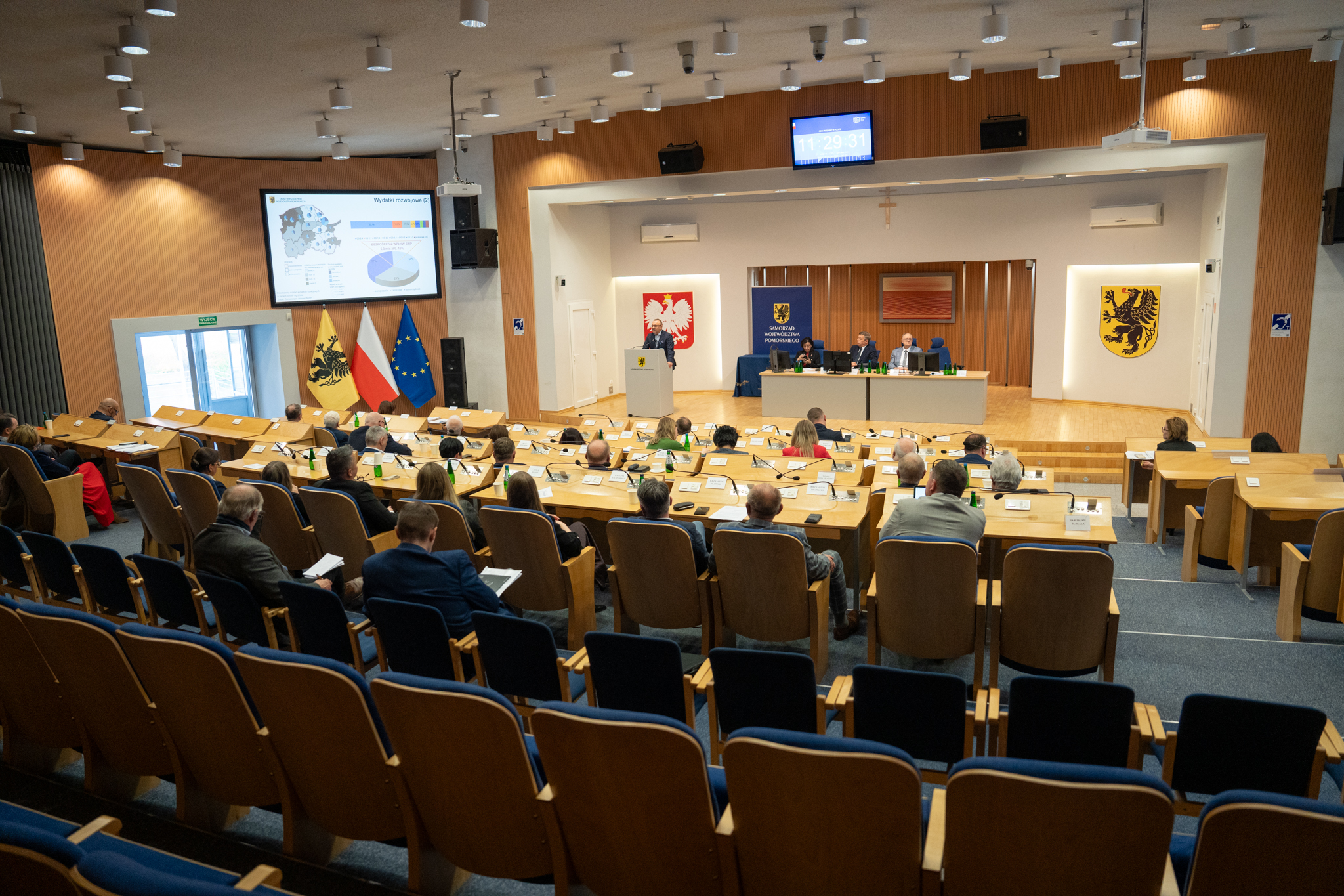 XXVI sesja Sejmiku Województwa Pomorskiego [TRANSMISJA OD GODZ. 11.00]