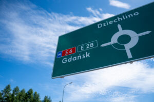 Droga ekspresowa S6 w okolicach Leśnic
