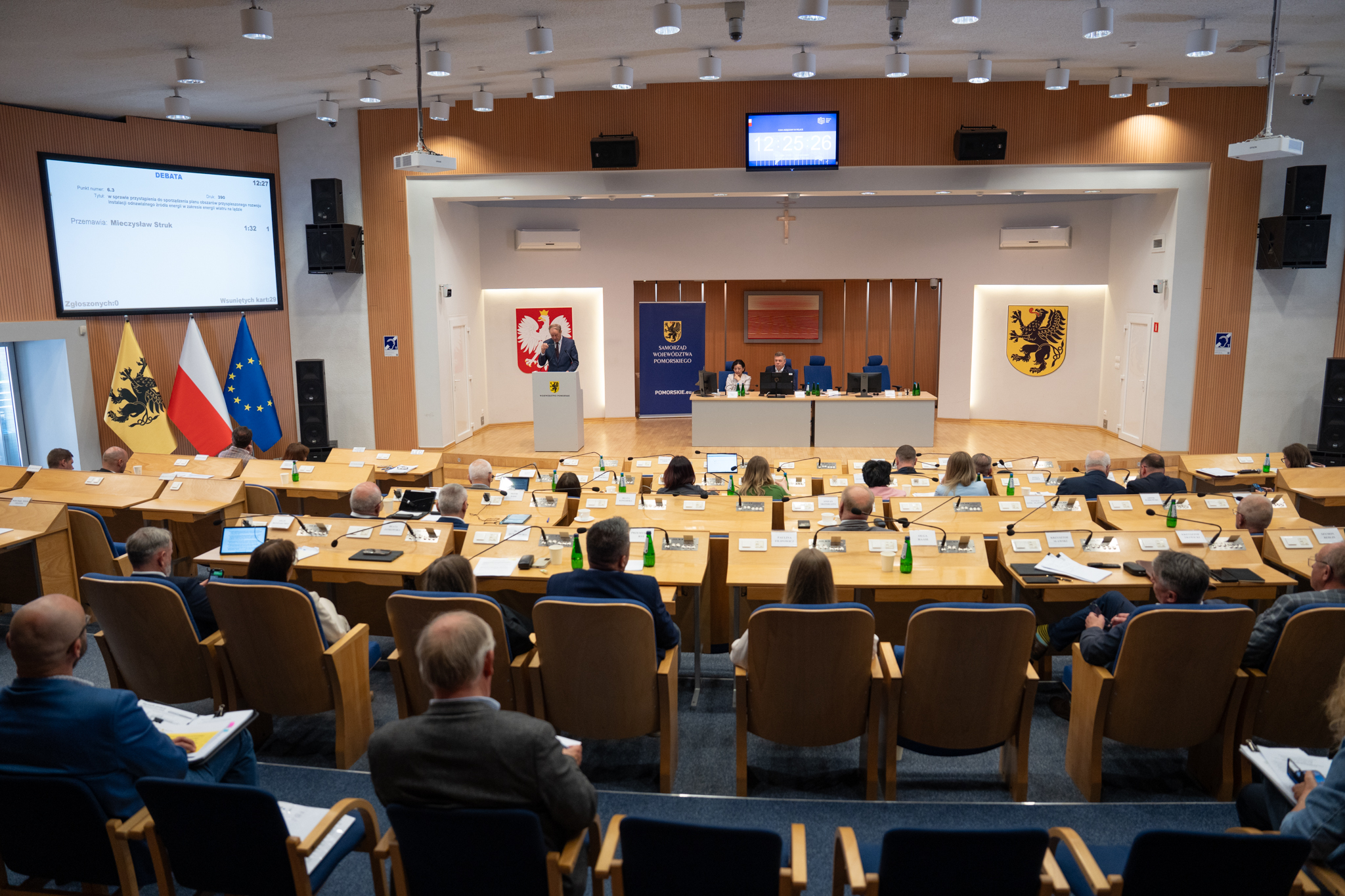 XXVIII sesja Sejmiku Województwa Pomorskiego [TRANSMISJA OD GODZ. 11.00]