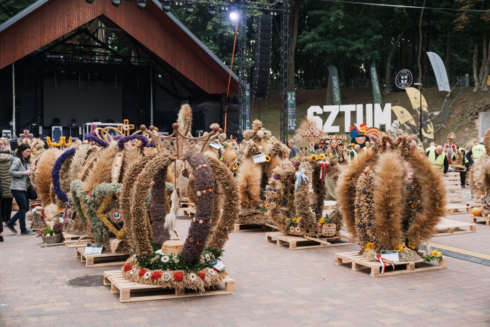 dożynki wojewódzkie w Sztumie